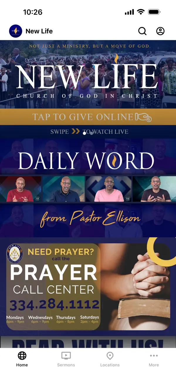 Screenshot #1 pour NewLife.Church