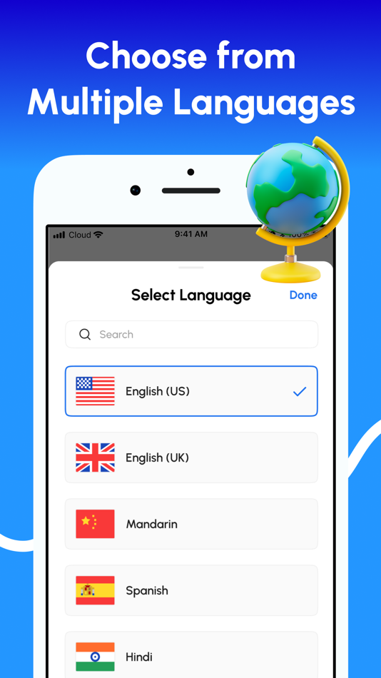 #5. Speech to Text – Voice Typing (iOS) By: PaoApps