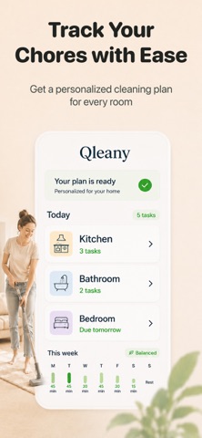 Qleany: Cleaning Checklist Screenshot 1 of 8