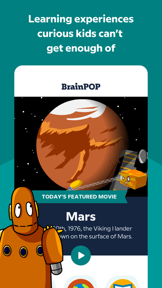 #1. BrainPOP (iOS) 由: BrainPOP®