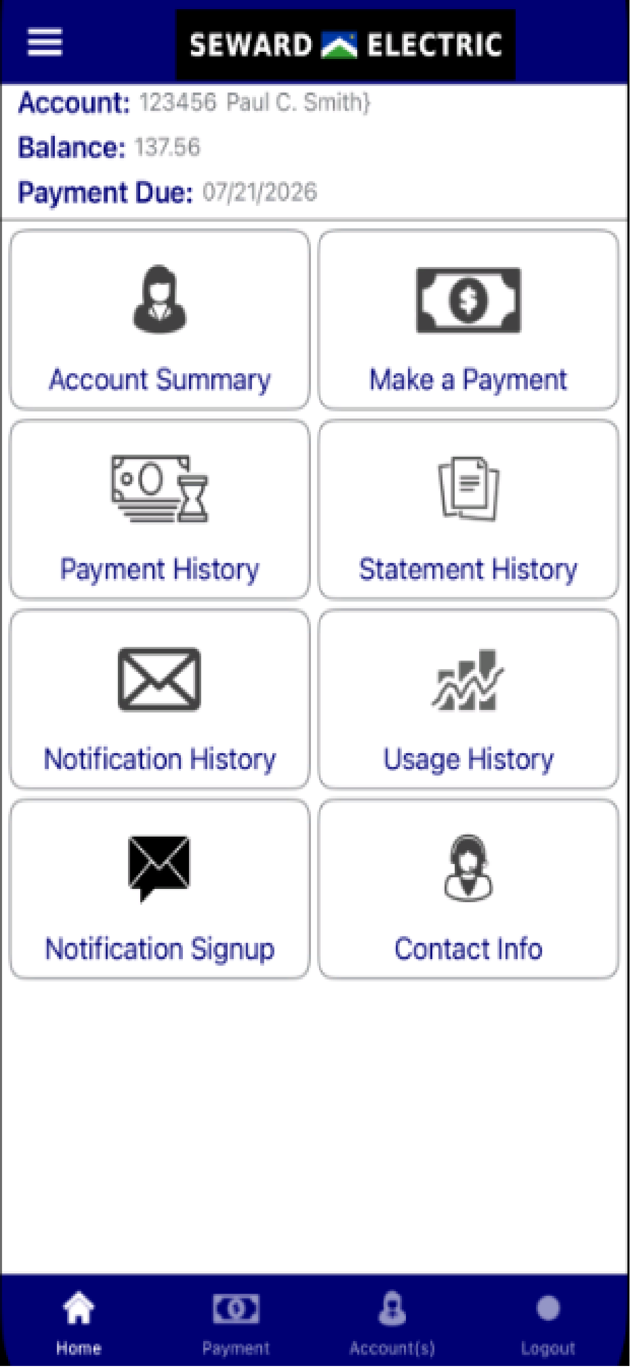 Seward Electric Systems screenshot 2