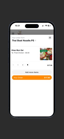 Thai Boat Noodle.PS iPhone screenshot