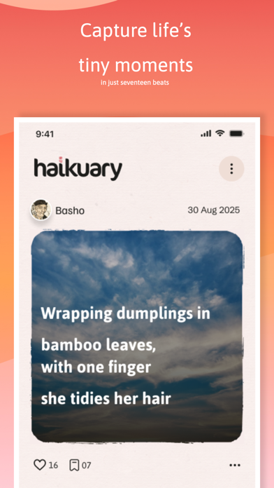 haikuary app screenshot