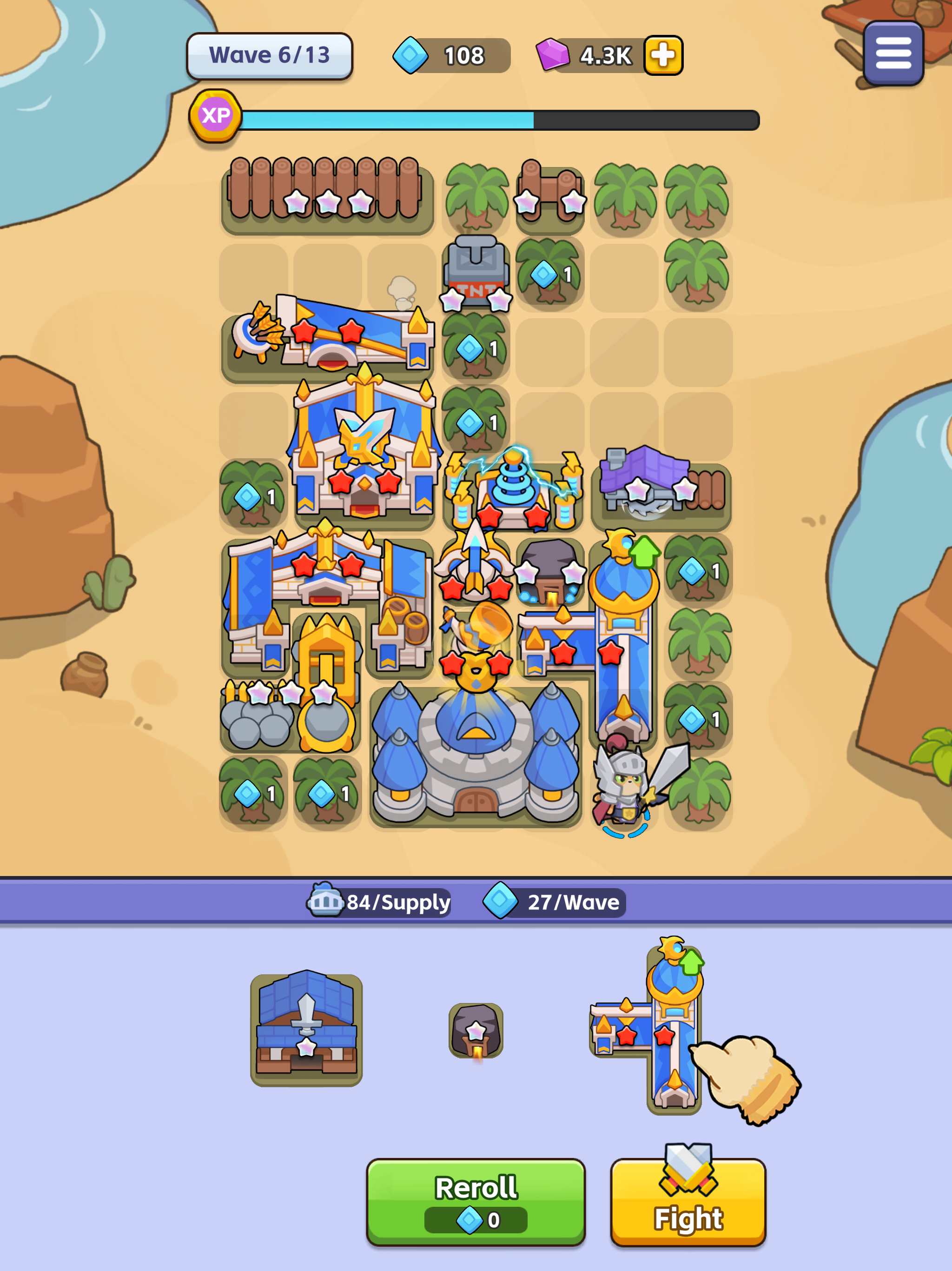 Fortress Hero: Strategy Puzzle