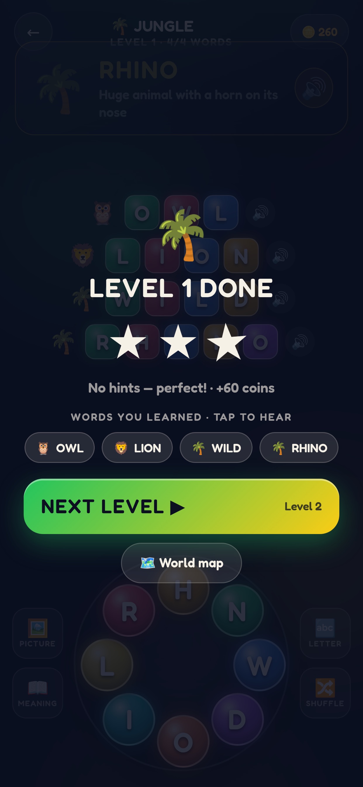 Screenshot 3 of WORDEAZY — Word Worlds