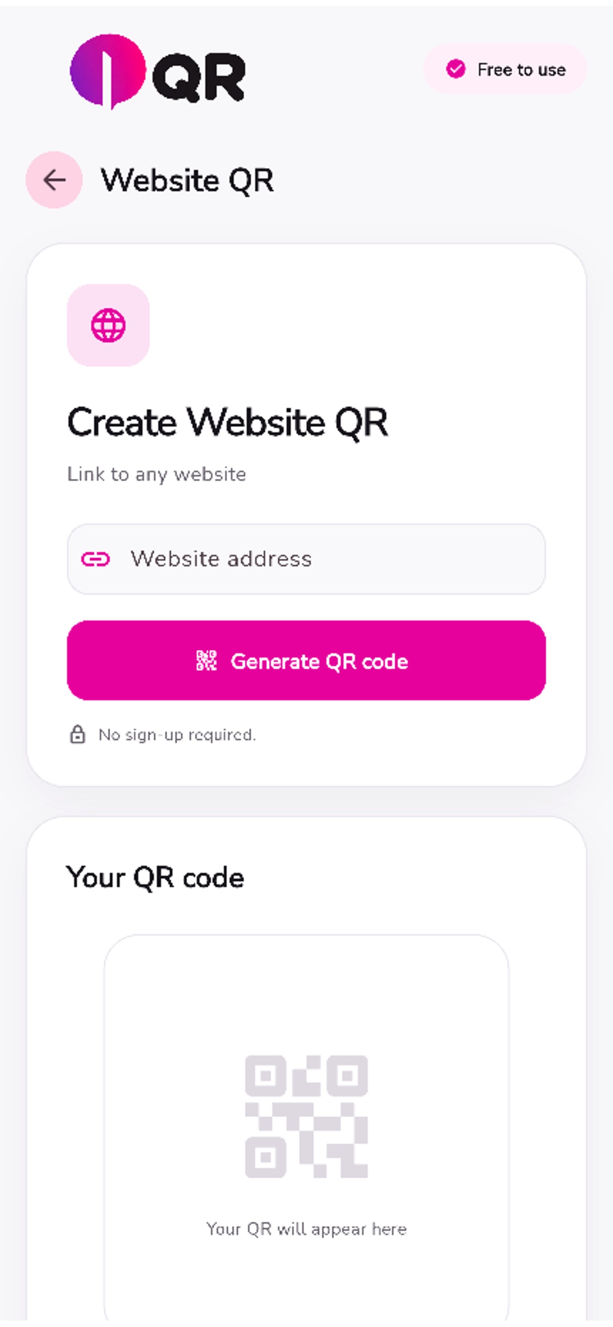 Screenshot 2 of iQR