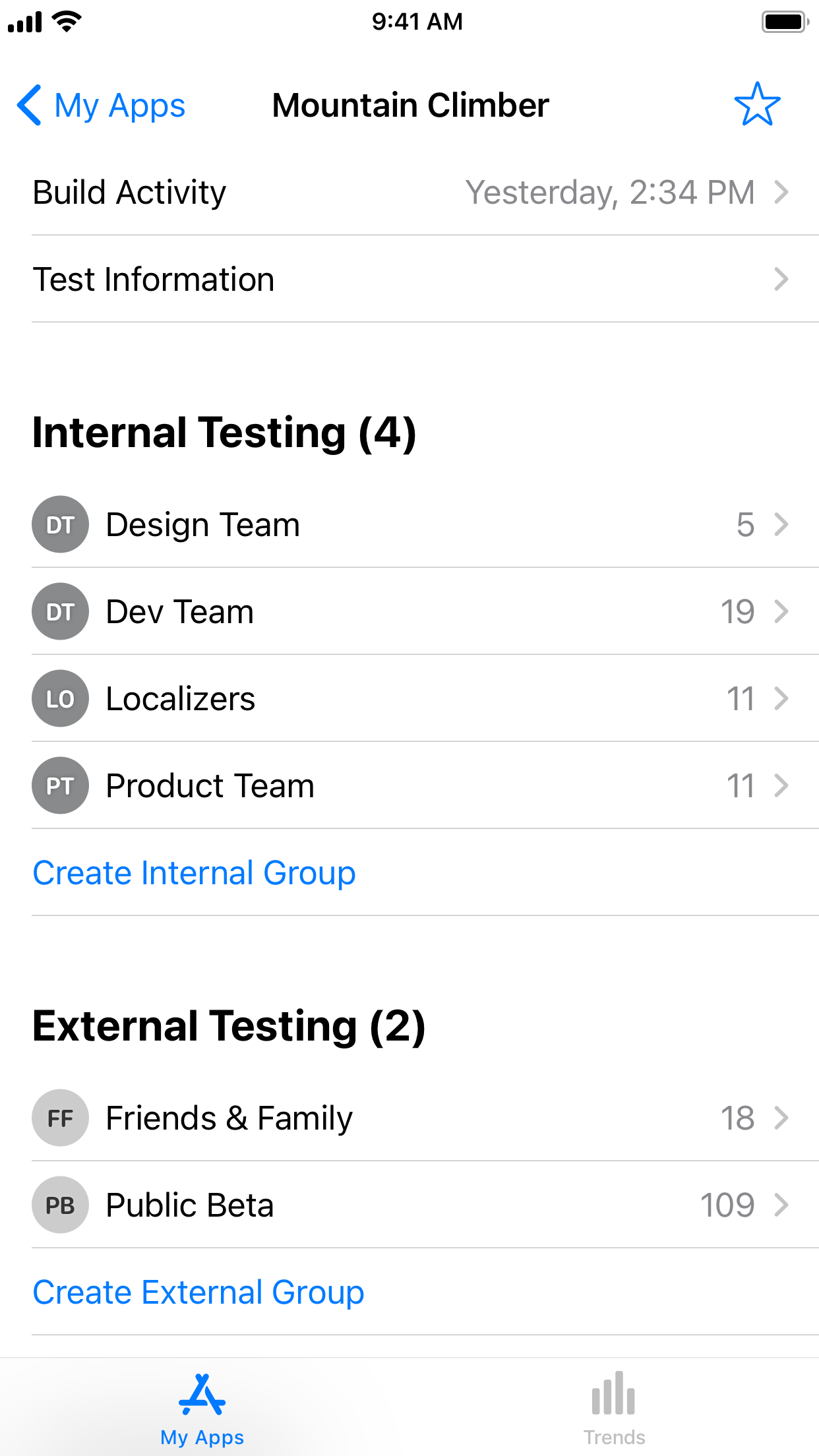 App Store Connect screenshot 3