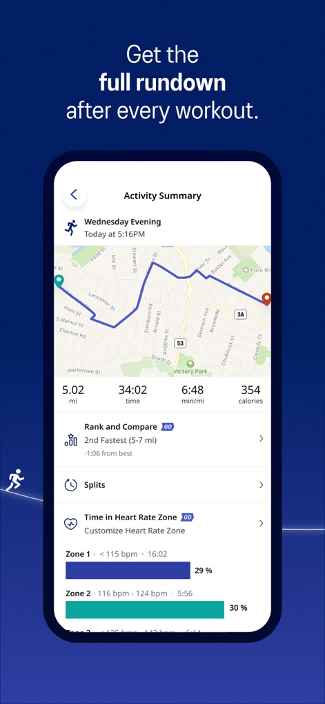 ASICS Runkeeper—Run Tracker - Post-Workout Review