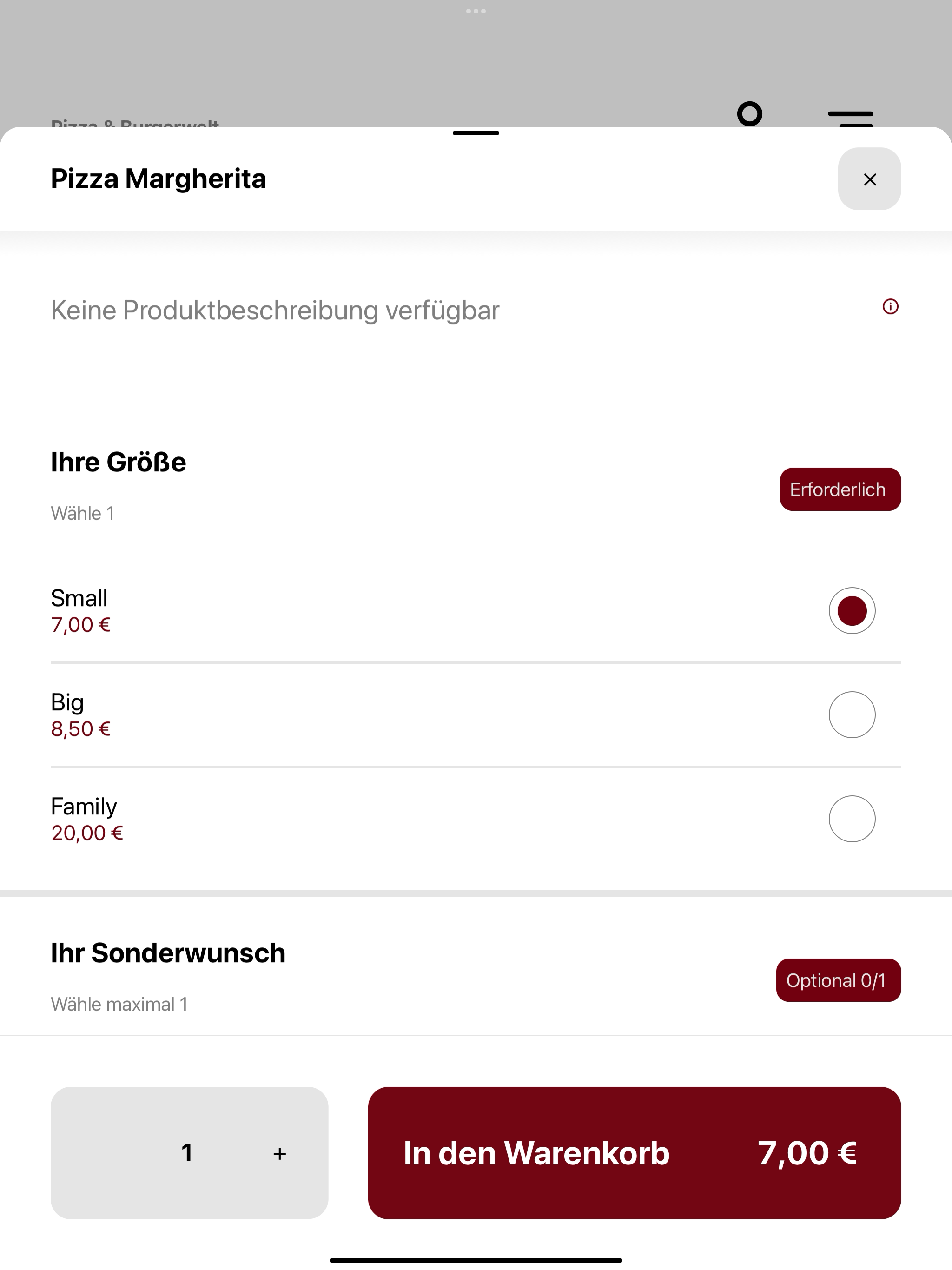 Pizza & Burgerwelt screenshot 8