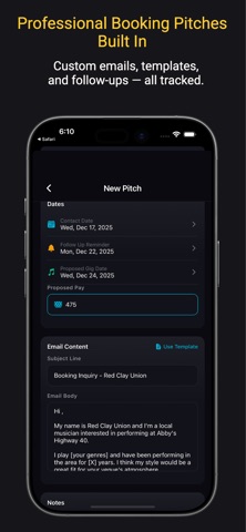 BookingPilot: Gig Manager screenshot
