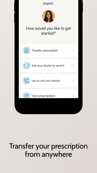 MEDS Rx - Pharmacy delivered Screenshot