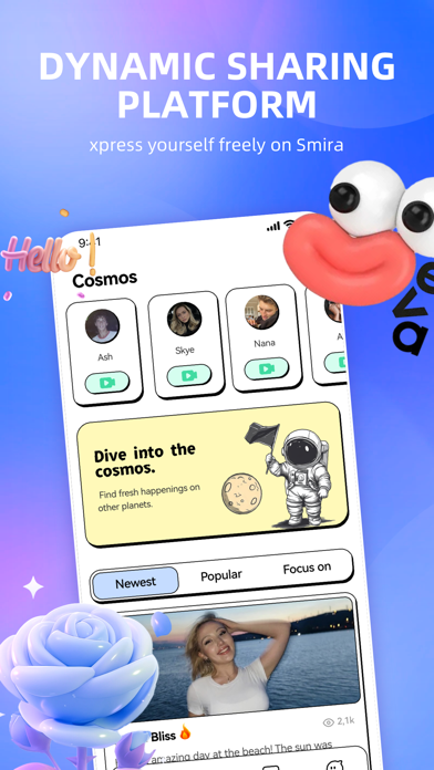 Smira - Night Chat with Friend Screenshot