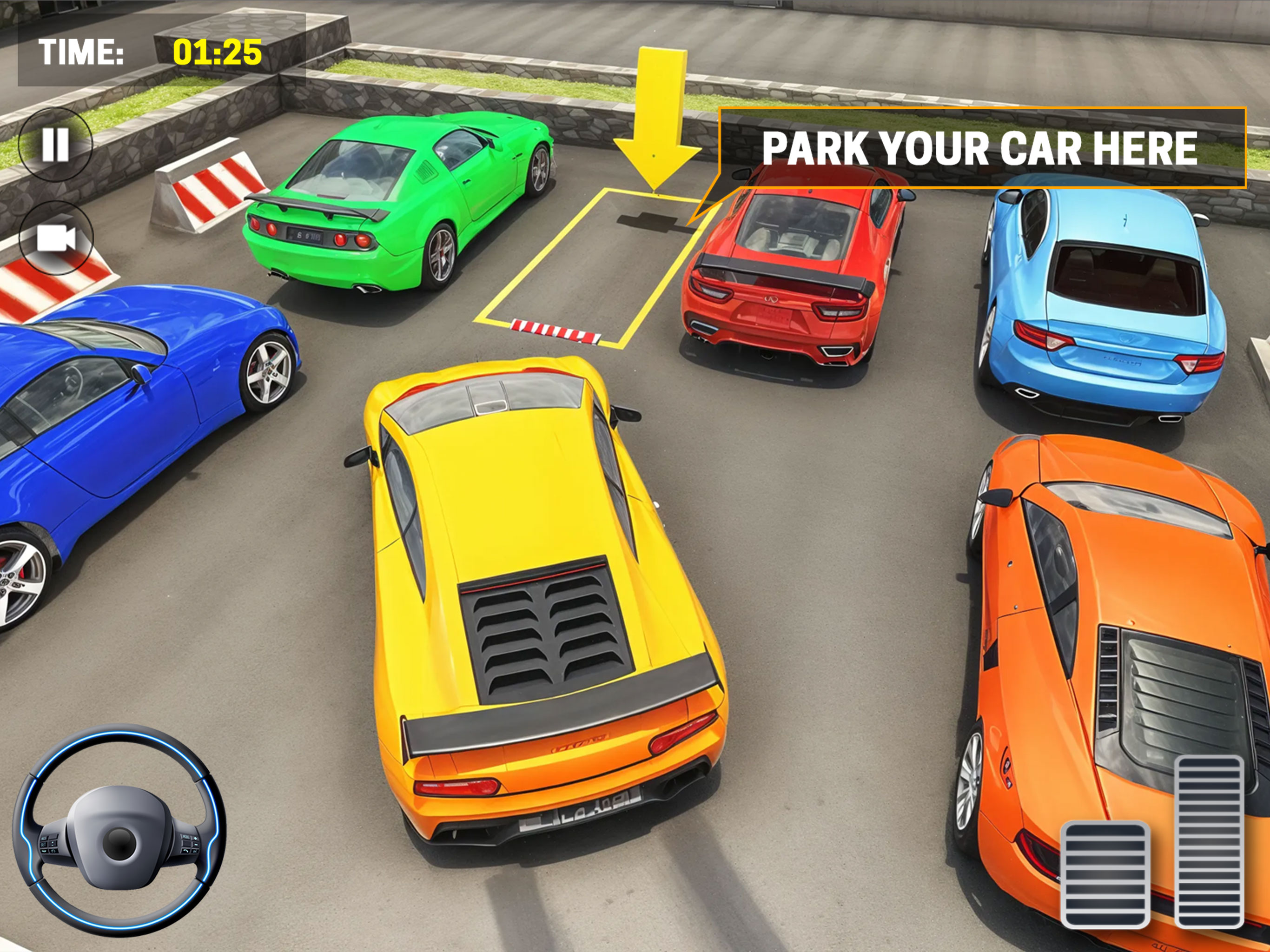 Car Parking Driving School Sim
