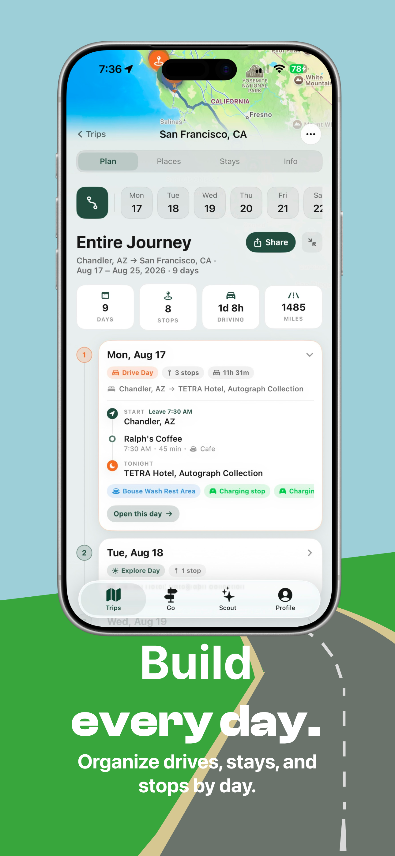 Outpost Go - Road Trip Planner screenshot 4