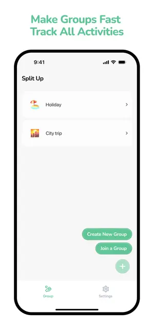 Split Up – Track It All screenshot 2