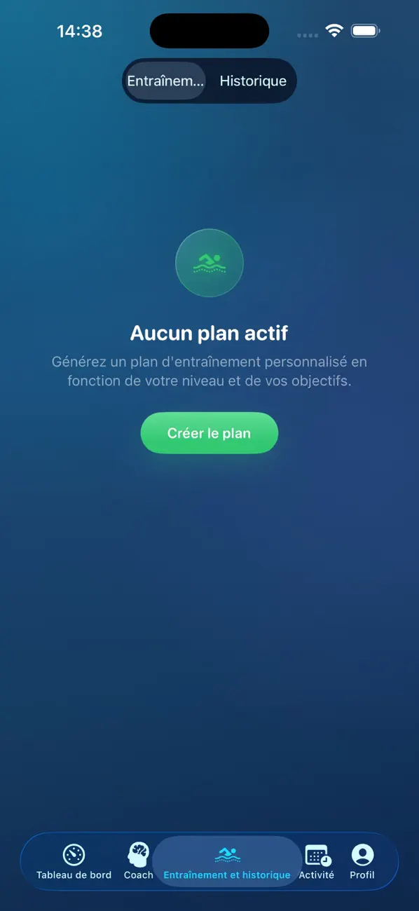 Screenshot #3 pour AquaPulse: Swim Coach