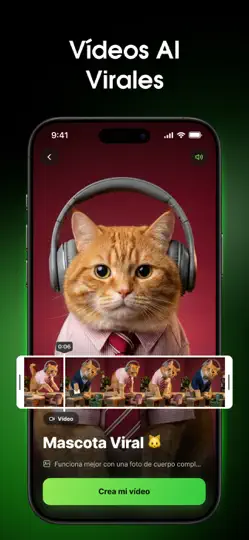 Captura de pantalla de ClawDance: Dance AI Video Edit en iPhone 6