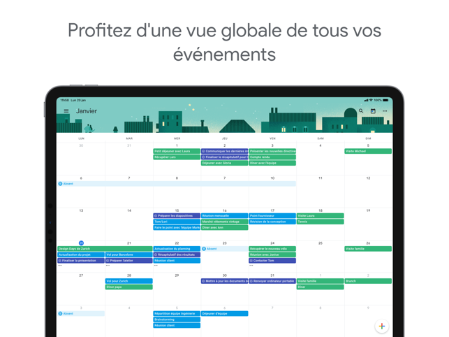 ‎Google Agenda : Organisez-vous Capture d'écran