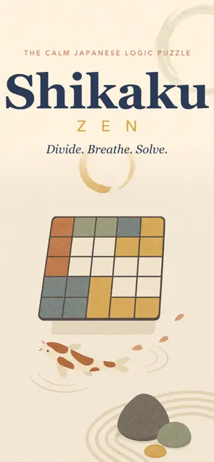 Shikaku Zen: Rectangle Puzzle screenshot 1