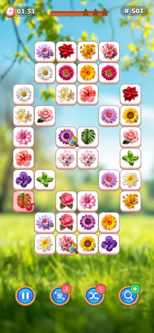 Screenshot #3 pour Fleur Zen - Match Puzzle