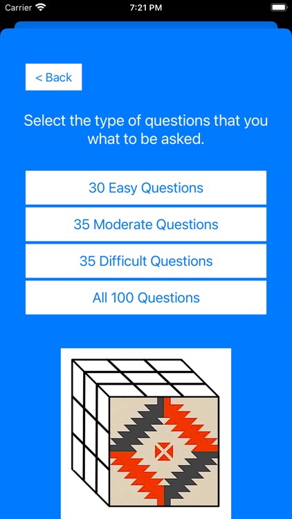 Navajo Quiz Game Application