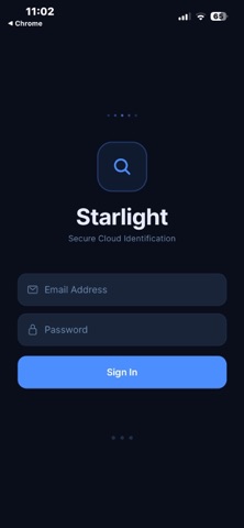 Starlight Call Lookup iPhone screenshot