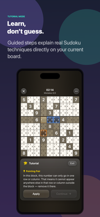 Sudoku Pro: Trainer & Puzzles Screenshot 3 of 6