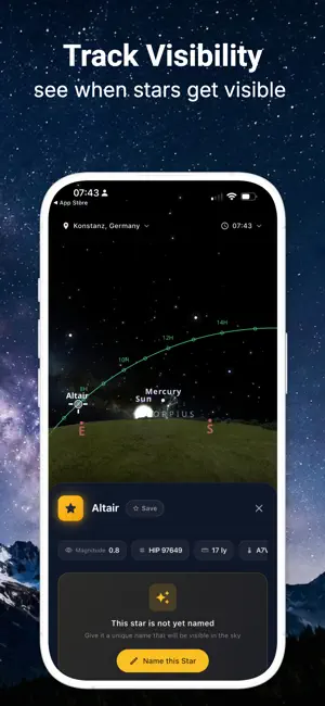 Star Guide: Night Sky Map iPhone screenshot 5