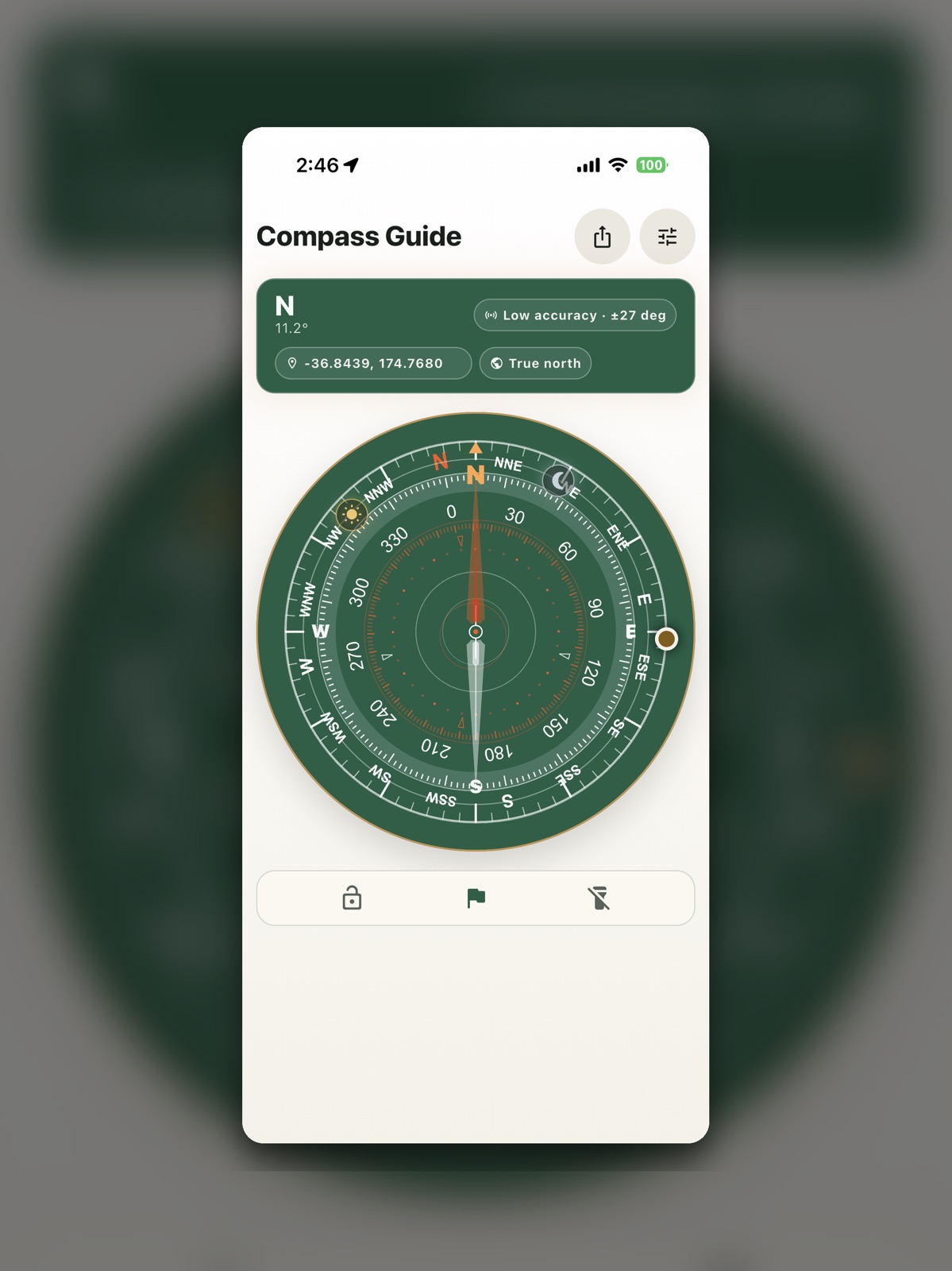 Compass Guide:Navigation App ipad screenshot 1