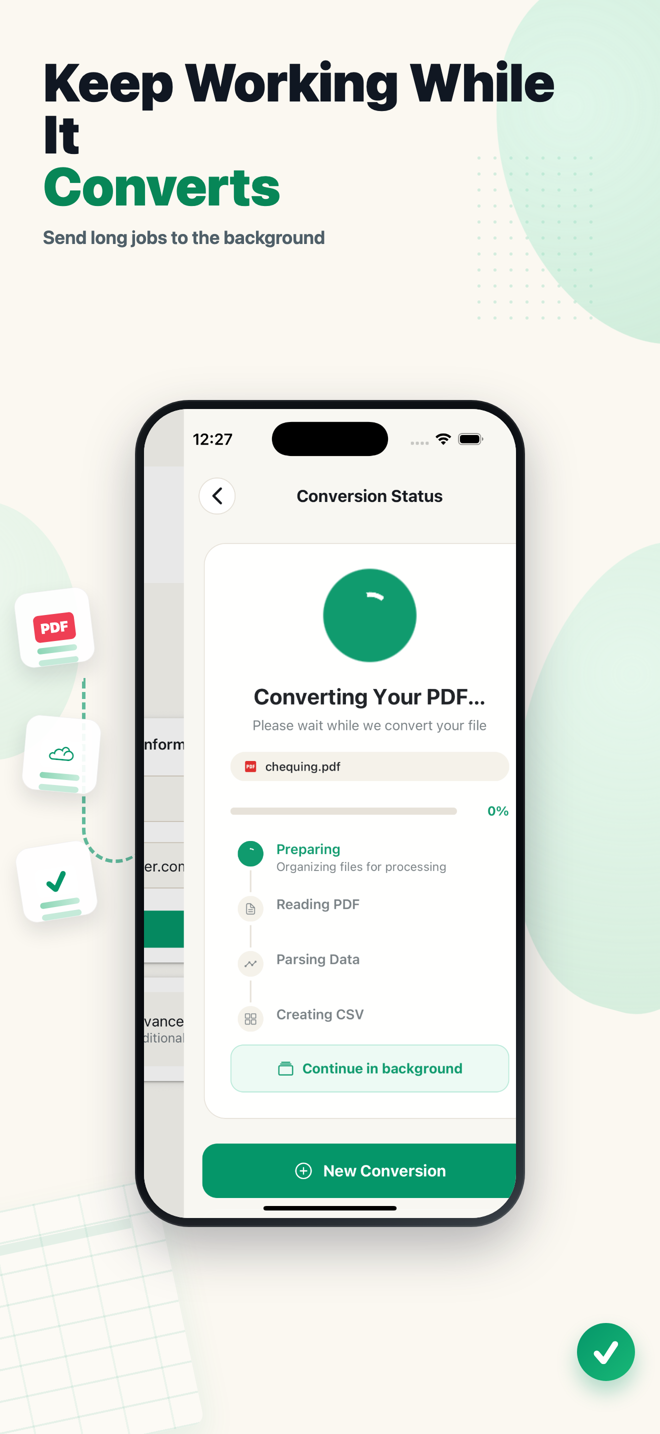 PDF to CSV Converter screenshot 3
