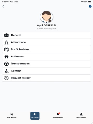 EZArrival: K12 Transportation iPad screenshot 4