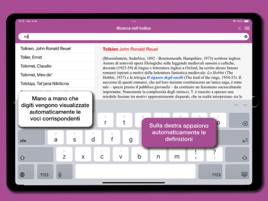 Screenshot #6 pour le Garzantine - Letteratura