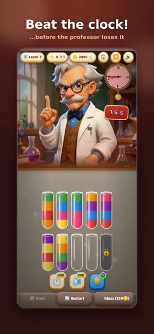 Potion Clash: Color Sort screenshot 3