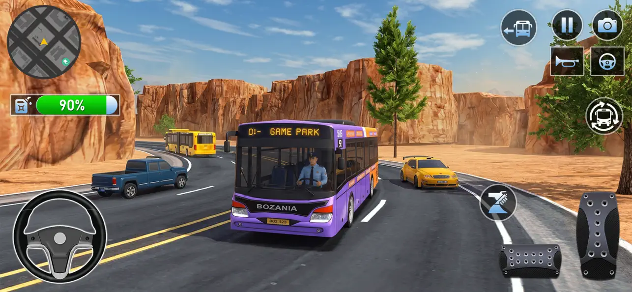 Screenshot #3 pour Touristique Passager Autobus
