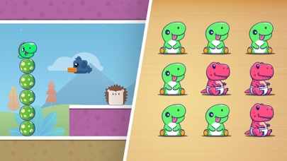 Screenshot #3 pour Jeux de dinosaures Kids puzzle
