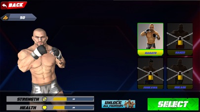 Real Cage Fighting MMA Games Screenshot