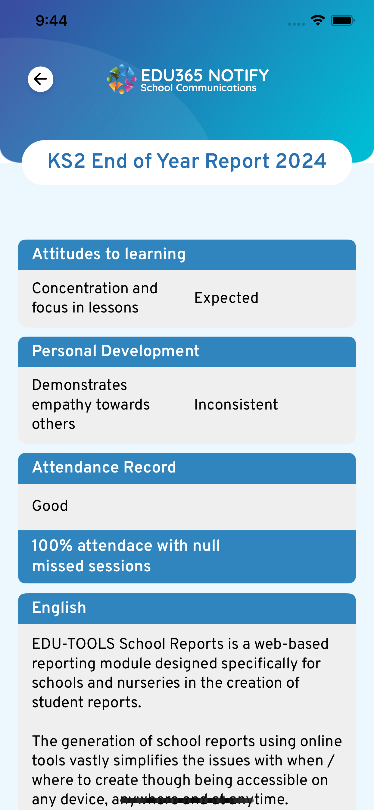 EDU365 NOTIFY