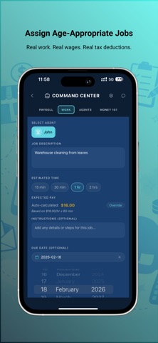 Kids Payroll: Pay Your Kids screenshot