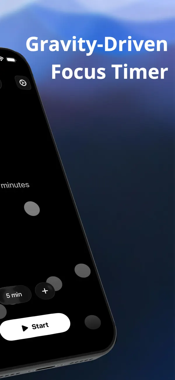#2. Timefall: Visual ADHD Timer (iOS) Ved: Ilia Usatov
