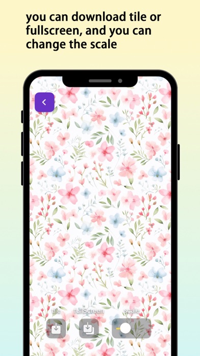 Screenshot #3 pour FloralTile -AI flower seamless