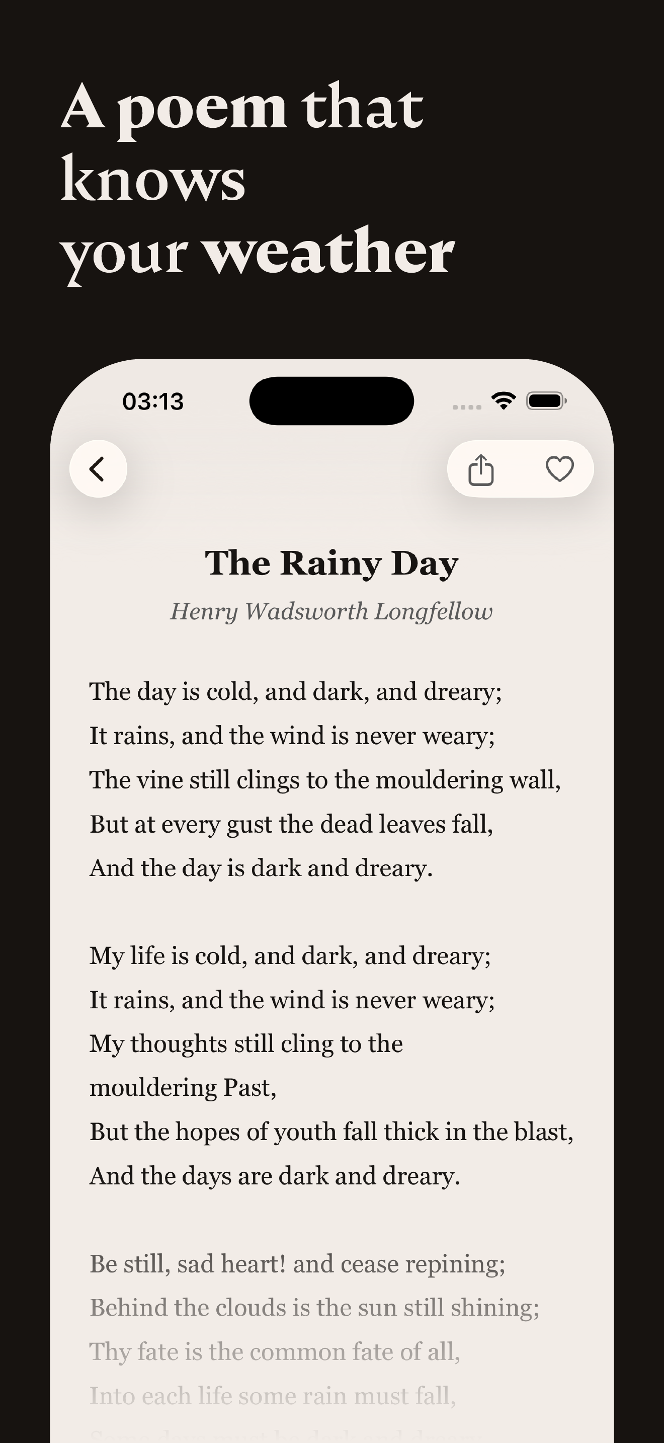 Sometimes: A Poem Arrives screenshot 3
