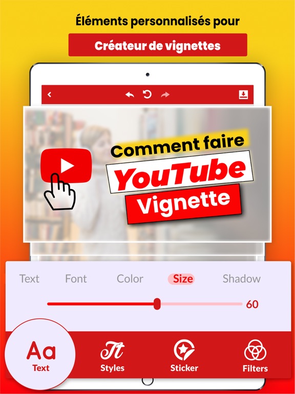 Screenshot #5 pour Thumbnail Maker Studio