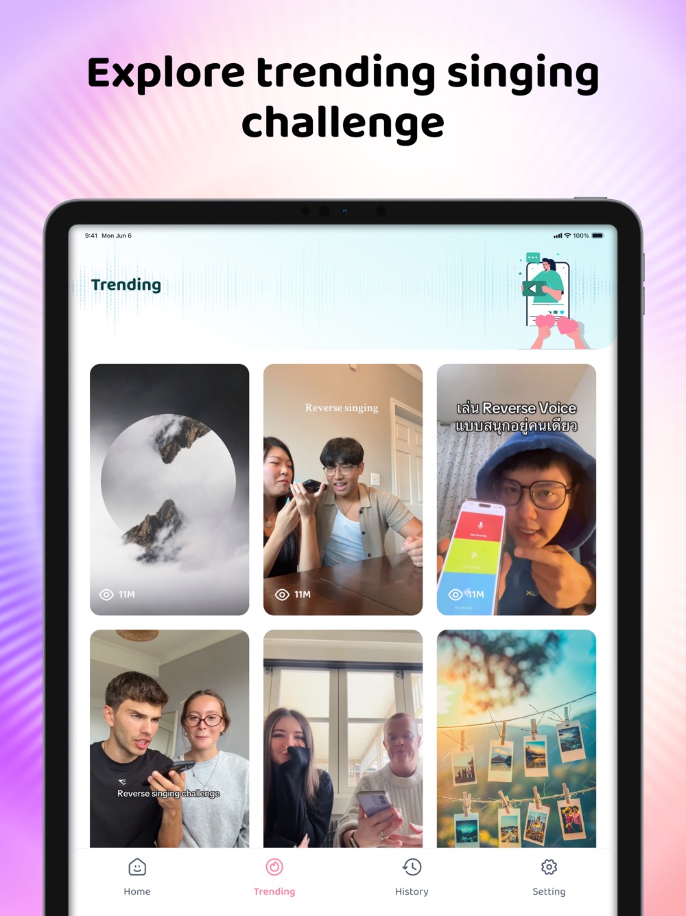 Reverse Audio: Funny Voice: official iPad preview 4 (opens full image in a new tab)