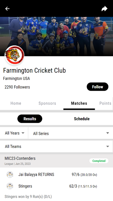 Farmington CC Screenshot