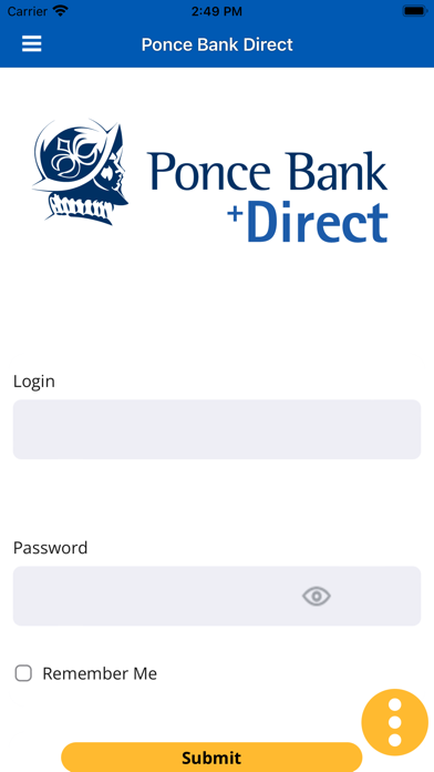 Ponce Bank Direct Screenshot