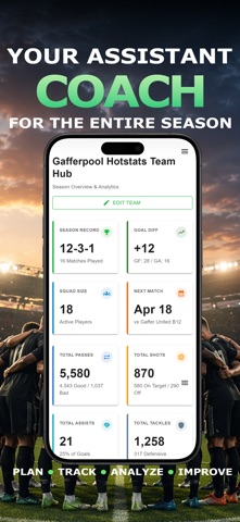 GafferStats Soccer Coaching Screenshot 1 of 4