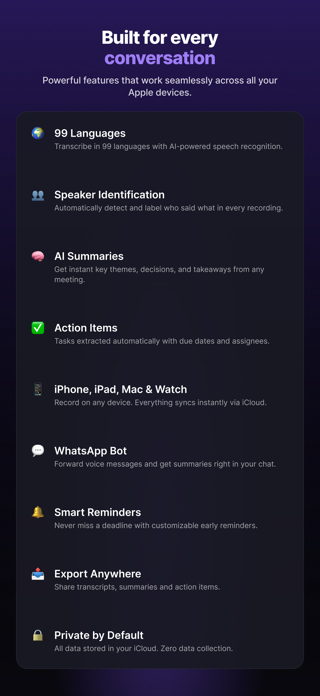 Memoth: AI Note Taker Screenshot 9 of 9