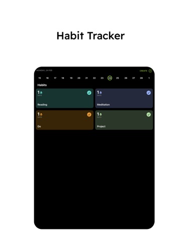 Habit Tracker & Daily habits ipad screenshot 2