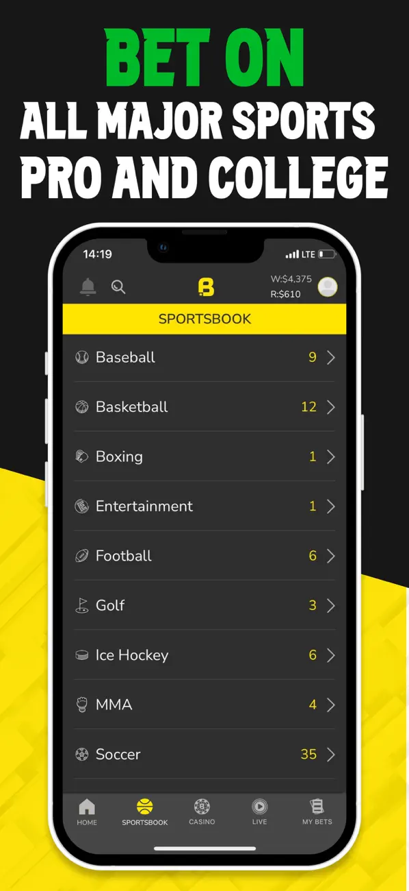 Screenshot #2 pour Bet On Sports