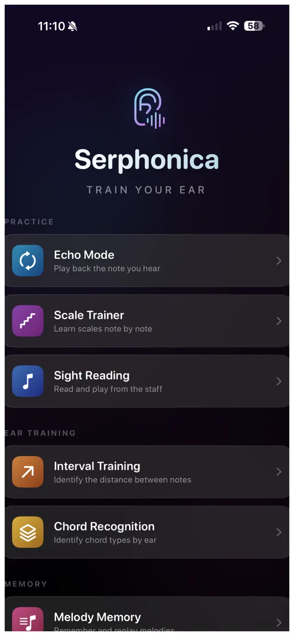 #1. Serphonica (iOS) 由: Joshua Rideout